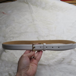 Loft & Brownstone silver‎ leather belt